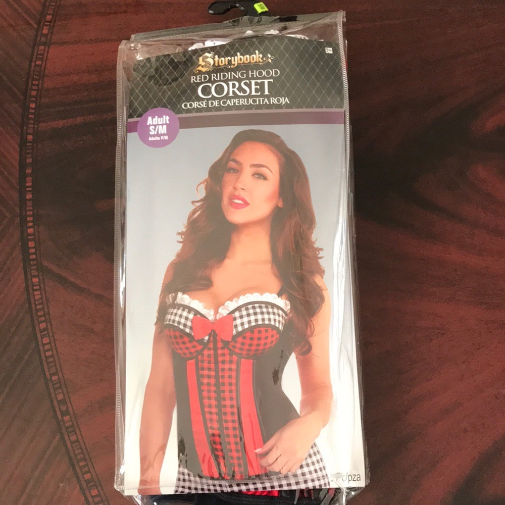 Red Riding Hood Corset - Picture 3 of 4